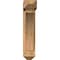 Ekena Millwork Thorton Arts and Crafts Smooth Bracket w/ Offset Brace, Western Red Cedar, 5 1/2"W x 18"D x 26"H BKT0604X18X26THR03SWR - alternate 2